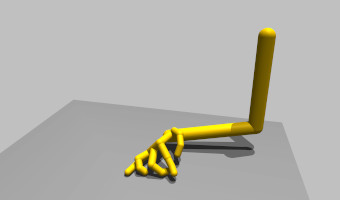 Humanoid arm in 3D